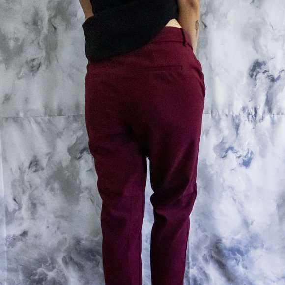 Burgundy trousers - Picture 3 of 3